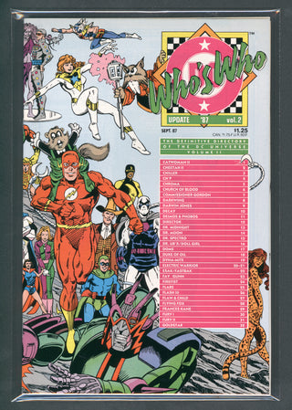 7BAP Uncirculated - Who's Who in the DC Universe Vol 2 (1987)