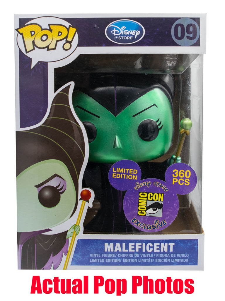 Maleficent (9-inch, Metallic, Sleeping Beauty) 09 - 2011 SDCC Exclusive /360 made [Condition: 7/10]