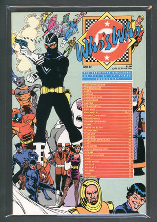 7BAP Uncirculated - Who's Who in the DC Universe Vol XXV (1987)