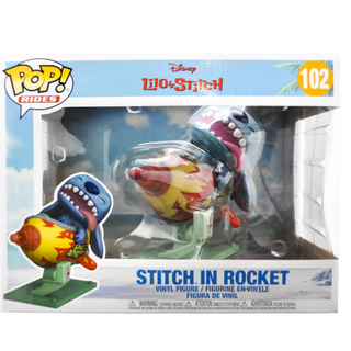 * Funko Pop! Stitch in Rocket Rides, Lilo & Stitch 102