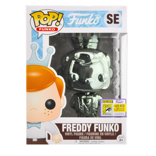 Set of 9 Chrome Freddy Funkos including Gold /24