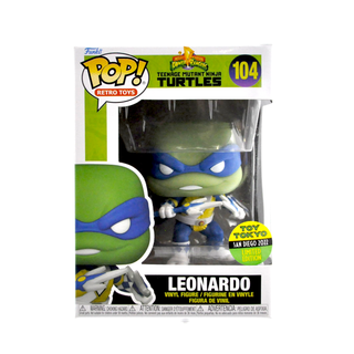 * Funko Pop! Leonardo (Retro Toys, Teenage Mutant Ninja Turtles / Power Rangers) 104 – 2022 Toy Tokyo / SDCC Exclusive