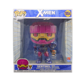 * Funko Pop! Sentinel with Wolverine, 10-Inch, X-Men 1054 – Previews Exclusive
