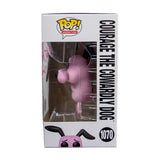 Marty Grabstein Signed Pop - Courage the Cowardly Dog (Flocked) 1070 - Gemini Exclusive