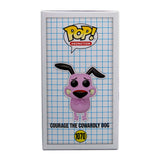 Marty Grabstein Signed Pop - Courage the Cowardly Dog (Flocked) 1070 - Gemini Exclusive