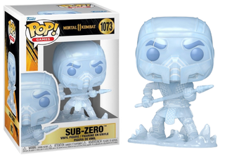Funko Pop! Sub-Zero, Fatality, Mortal Kombat 1073 Vinyl Figure in PopShield Protector