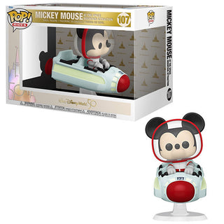 Mickey Mouse at the Space Mountain Attraction (Rides) 107