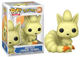 Funko Pop! Ninetales, Pokémon 1091 Vinyl Figure in PopShield Protector