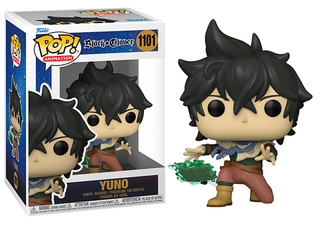 Funko Pop! Yuno Black Clover 1101 Vinyl Figure in PopShield Protector