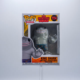 * Funko Pop! King Shark The Suicide Squad Movie 1114