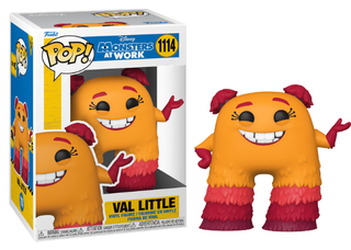 Funko Pop! Val Little, Monsters At Work 1114 Vinyl Figure in PopShield Protector