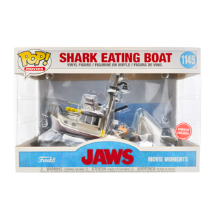 * Funko Pop! Shark Eating Boat Moment, Jaws 1145 – GameStop Exclusive