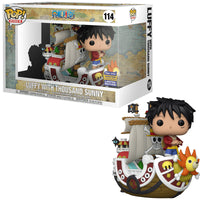 Luffy w/ Thousand Sunny (Rides) 114 - 2022 Winter Convention Exclusive [Condition: 7.5/10]