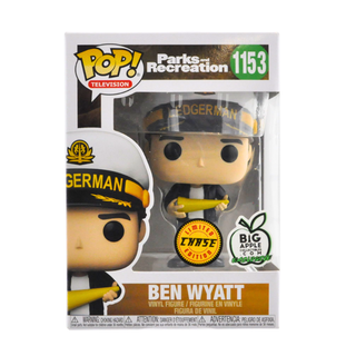 * Funko Pop! Ben Wyatt with Ledgerman Hat (Parks & Recreation) 1153 – Big Apple Collectibles Exclusive **Chase**