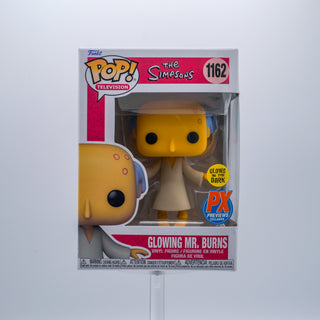 * Funko Pop! Glowing Mr. Burns Glow in the Dark, The Simpsons 1162 – Previews Exclusive