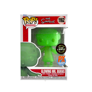 * Funko Pop! Glowing Mr. Burns Translucent, Glow in the Dark, The Simpsons 1162 – Previews Exclusive **Chase**