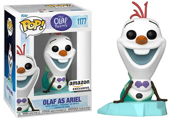 POP! Disney #1177 Olaf as Ariel - My Anime Shelf