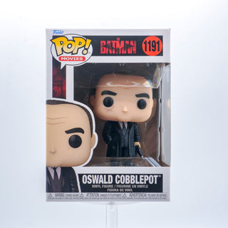 * Funko Pop! Oswald Cobblepot (with Jacket, The Batman Movie) 1191 in PopShield Protector