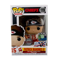 ⋆ Patrick Mahomes II (White Jersey, Kansas City Chiefs, NFL) 119 - Special Edition Exclusive ⋆