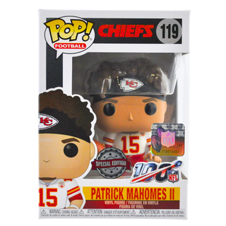 * Funko Pop! Patrick Mahomes II (White Jersey, Kansas City Chiefs, NFL) 119 – Special Edition Exclusive