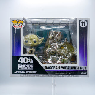 * Funko Pop! Dagobah Yoda with Hut Town 11