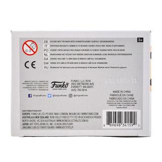 Set of 9 Chrome Freddy Funkos including Gold /24