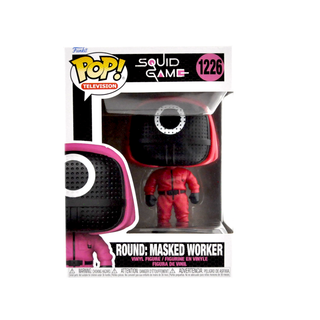 * Funko Pop! Round: Masked Worker Circle, Squid Game 1226 **Error Box**