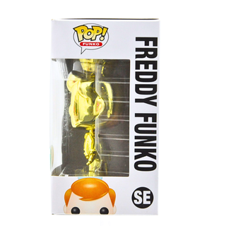 Set of 9 Chrome Freddy Funkos including Gold /24