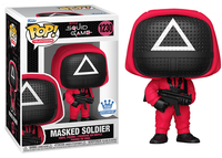 Masked Soldier (Triangle, Machine Gun, Squid Game) 1230 - Funko Shop Exclusive [Damaged: 7.5]