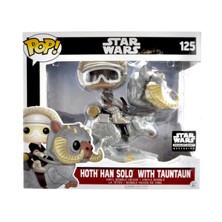 * Funko Pop! Hoth Han Solo with Tauntaun Rides 125 – Smuggler's Bounty Exclusive