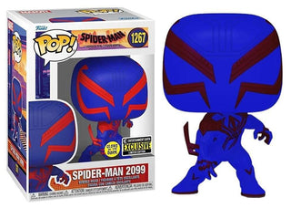 Spider-Man 2099 (Glow in the Dark, Fighting Stance, Across the Spider-Verse) 1267 - Entertainment Earth Exclusive