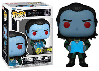 Frost Giant Loki (Glow in the Dark, Holding Casket of the Ancients, Infinity Saga) 1269 - Entertainment Earth Exclusive