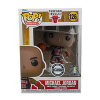 ⋆ Michael Jordan (#23 Jersey, Black Pinstripes, Chicago Bulls, NBA) 126 - Foot Locker Exclusive ⋆