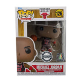 ⋆ Michael Jordan (#23 Jersey, Black Pinstripes, Chicago Bulls, NBA) 126 - Foot Locker Exclusive ⋆