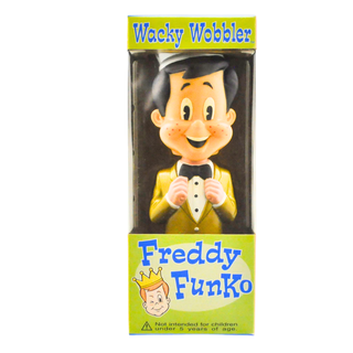 Funko Wacky Wobbler Freddy Tux (Gold, Metallic)
