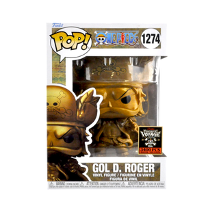 * Funko Pop! Gol D. Roger (Gold, with Hat, One Piece) 1274 – 2024 Funtastic Voyage Show Exclusive / 3400 Made