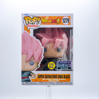 * Funko Pop! Super Saiyan Rose Goku Black (Glow in the Dark, Dragon Ball Super) 1279 – Entertainment Earth Exclusive
