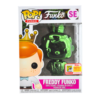 Set of 9 Chrome Freddy Funkos including Gold /24