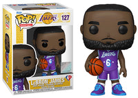 Lebron James (Purple No. 6, Los Angeles Lakers, NBA) 127