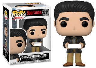 Funko Pop! Christopher Moltisanti The Sopranos 1294 Vinyl Figure in PopShield Protector