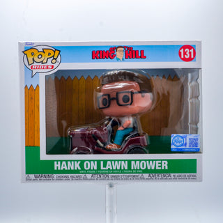 * Funko Pop! Hank on Lawn Mower King of the Hill, Rides 131 – Funko Special Edition Exclusive