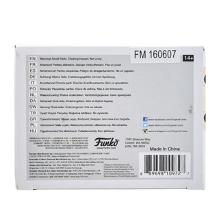 Set of 9 Chrome Freddy Funkos including Gold /24