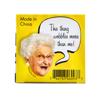 Funko Wacky Wobbler Smart Alex (Greyscale) - Smart Alex Exclusive