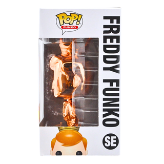 Set of 9 Chrome Freddy Funkos including Gold /24