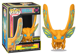 Mothra (Black Light, Godzilla King of Monsters) 1347 - Entertainment Earth Exclusive