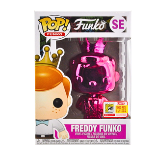 Set of 9 Chrome Freddy Funkos including Gold /24