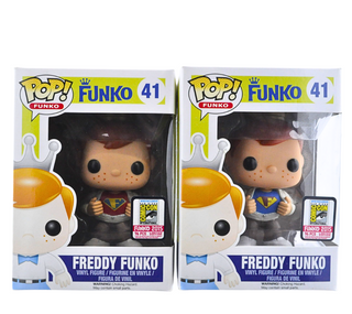 Set of 2 Freddy Funko Stan Lee 41 - 2015 SDCC Exclusive/96 Made