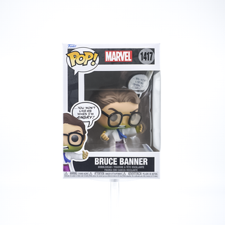 * Funko Pop! Bruce Banner with Speech Bubble Marvel #1417