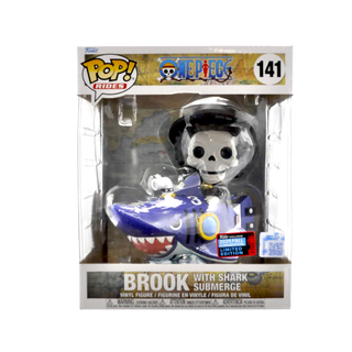 * Funko Pop! Brook with Shark Submerge (One Piece, Rides) 141 – 2025 Fall Convention Exclusive