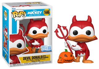 Funko Pop! Devil Donald Duck with Pumpkins, Disney 1446 - Funko Special Edition Exclusive